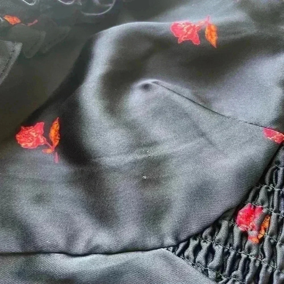 Free People On My Own Floral Satin Nightgown - Picture 5 of 6